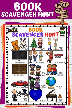 Free Book Scavenger Hunt - Have Fun With Books At The Library