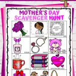 mother's day scavenger hunt