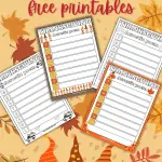 thanksgiving acrostic poem templates