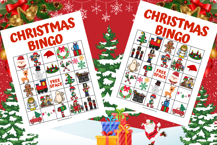 Free Printable Christmas Bingo Perfect For All The Family