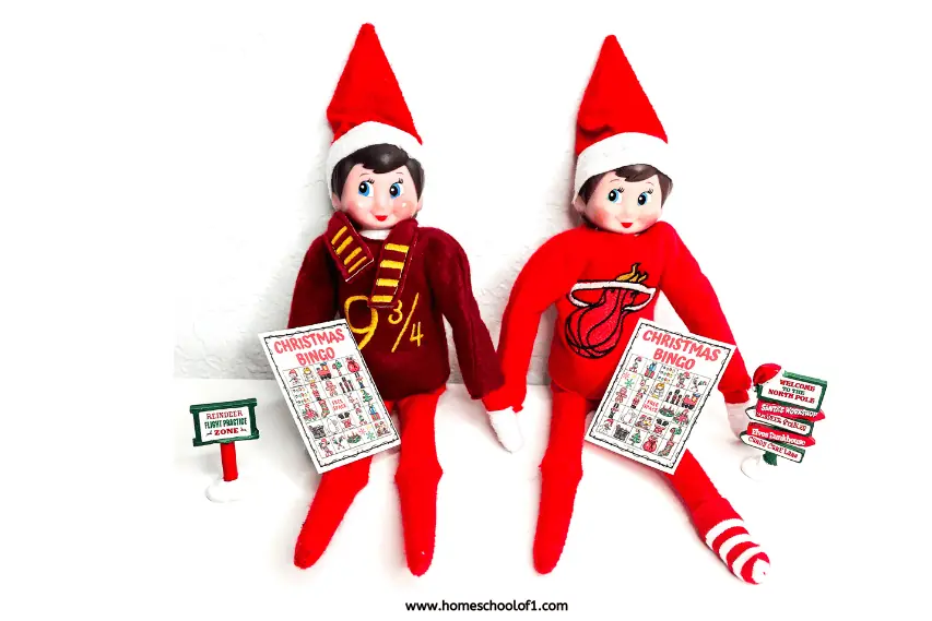 ELF ON THE SHELF PRINTABLE GAMES