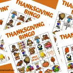 THANKSGIVING BINGO BOARDS