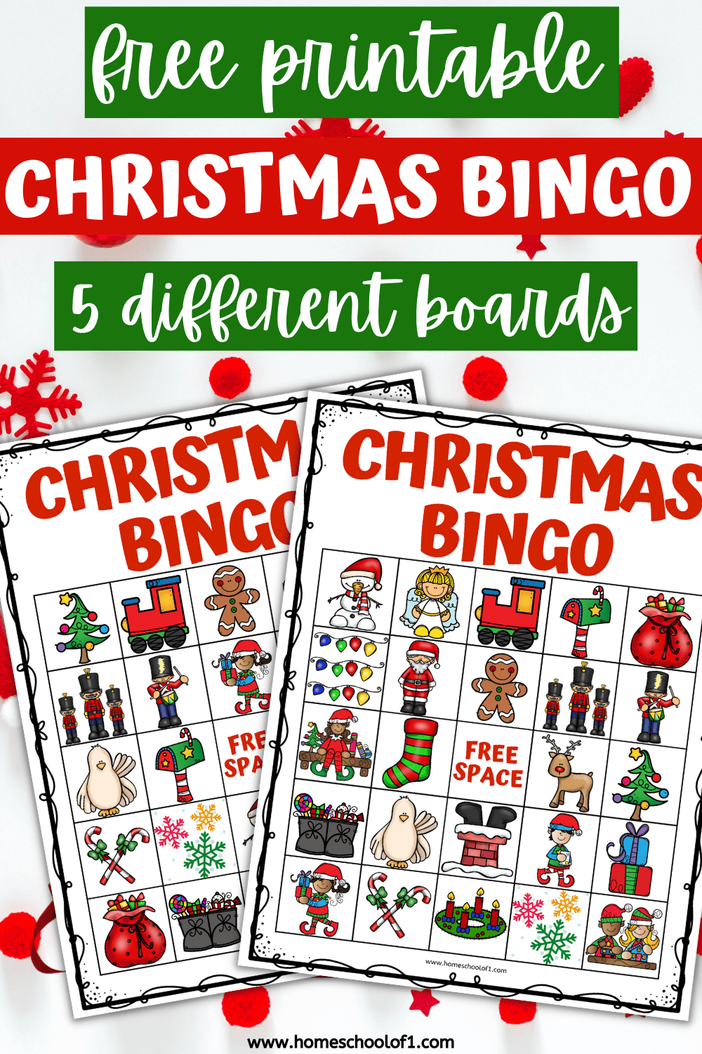 Free Printable Christmas Bingo Perfect For All The Family