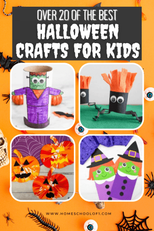 The Best Halloween Crafts For Kids - Homeschool of One