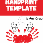 handprint crab craft