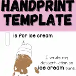 ice cream handprint