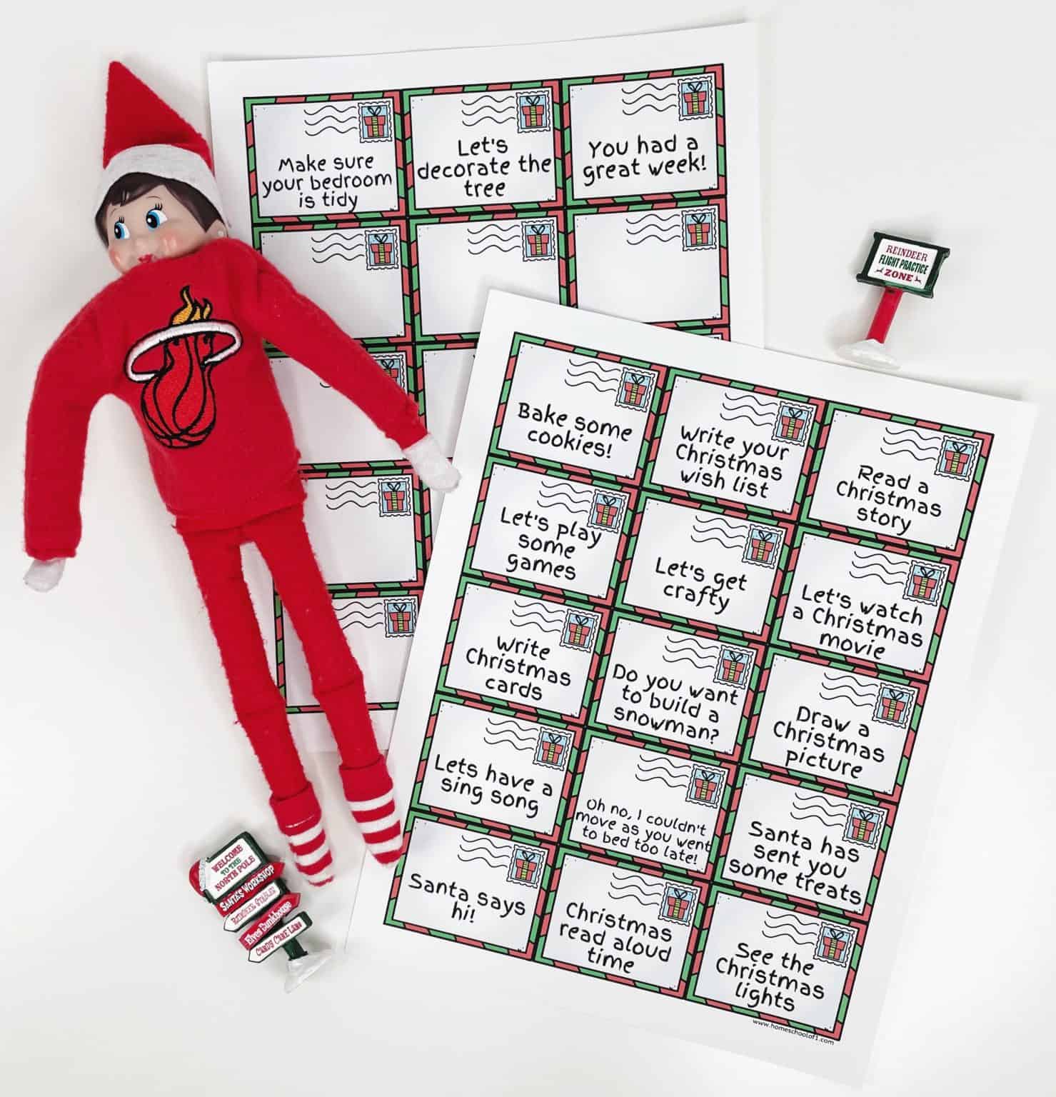 30 Free Printable Elf On The Shelf Notes