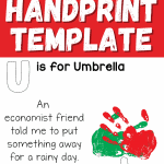 umbrella handprint