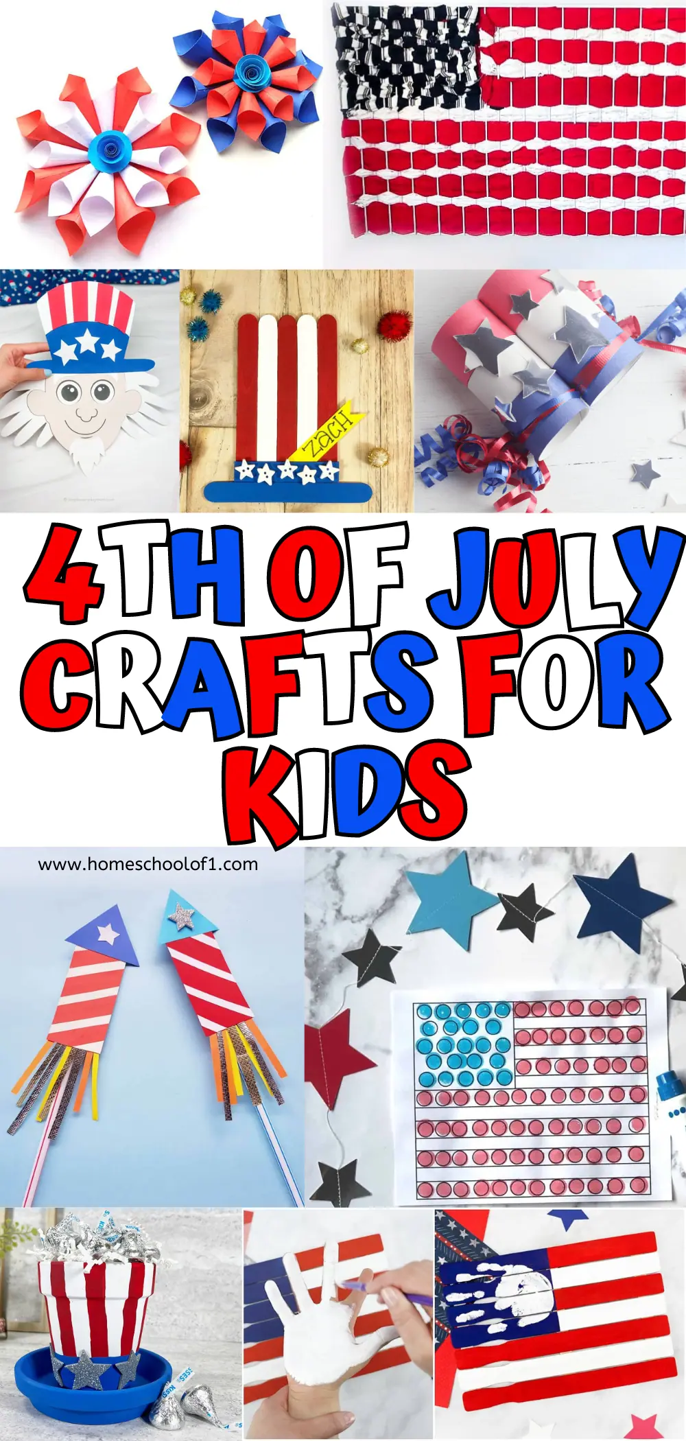 41 Easy 4th of July Crafts For Kids