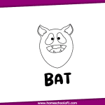 bat handprint craft