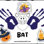 bat handprint template