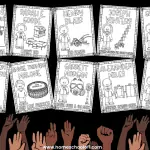 Black History Inventors Coloring Sheets