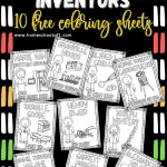 black inventors coloring sheets