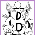 letter b coloring page