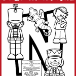 letter n coloring page