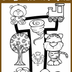 letter t coloring page