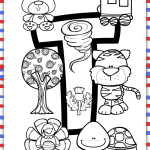 letter t coloring sheet