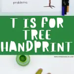 letter t handprint craft