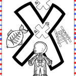 letter x coloring sheet