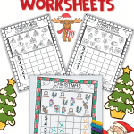 Christmas count and graph free worksheets