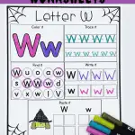 HALLOWEEN ALPHABET WORKSHEETS