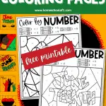 Juneteenth coloring pages, 6 free color by number pages