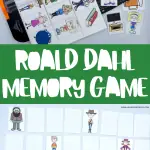 ROALD DAHL MEMORY GAME FREE PRINTABLE