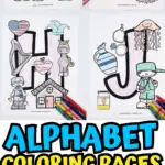 alphabet coloring pages free printables