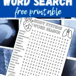 body systems word search printable