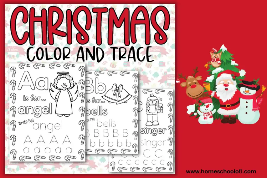 christmas alphabet activities