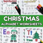 christmas alphabet printable