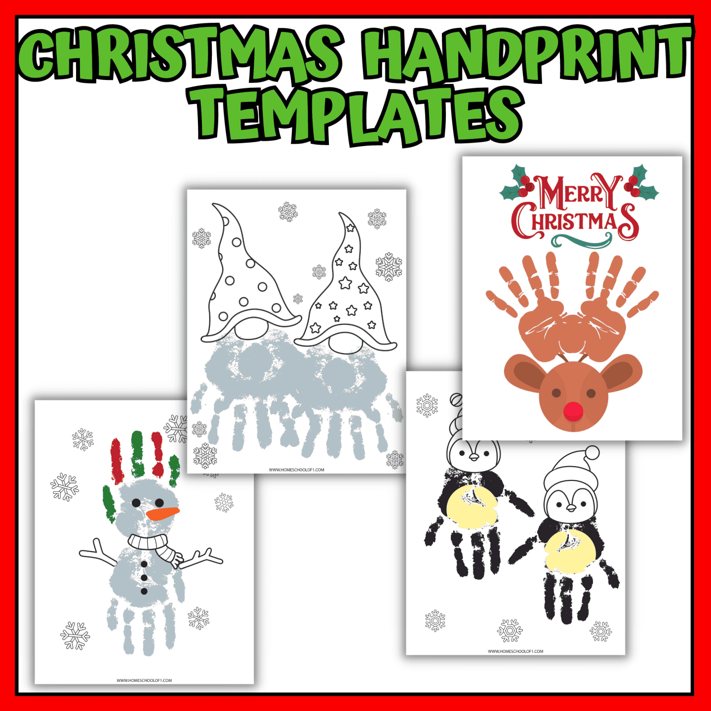 christmas handprint bundle