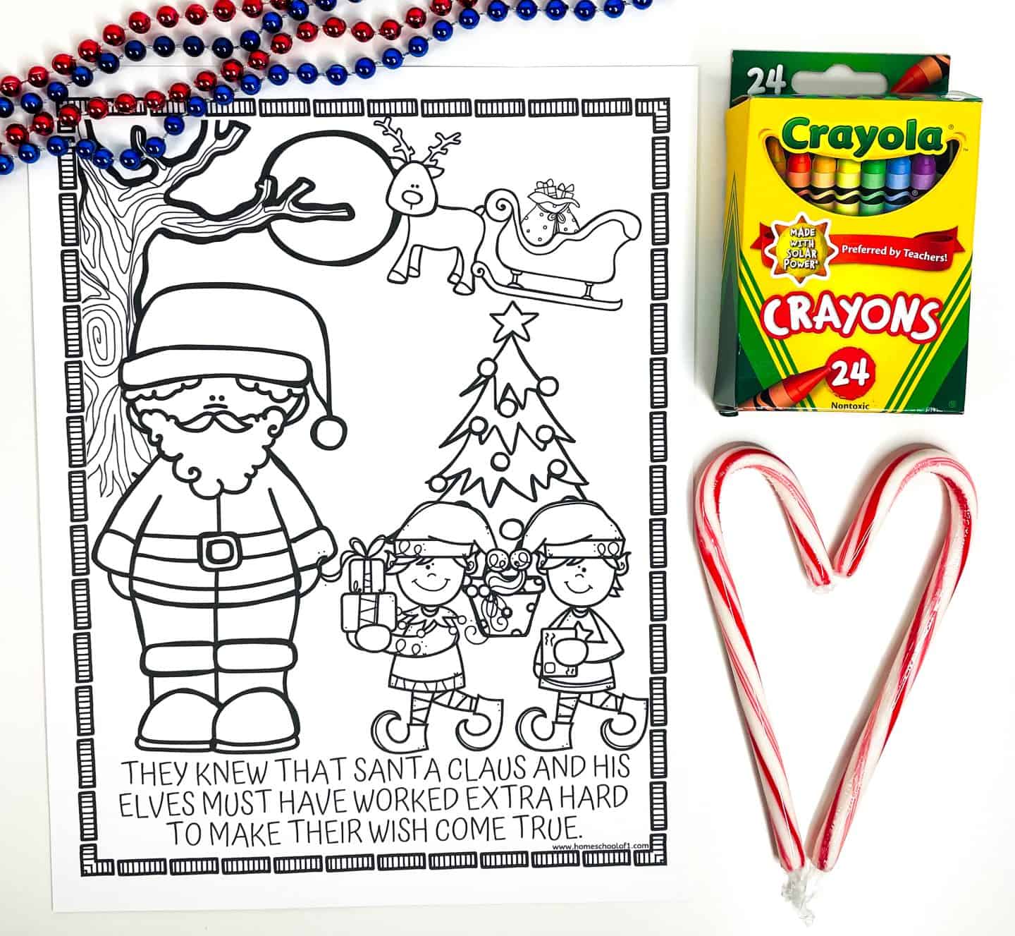 elf on the shelf coloring page