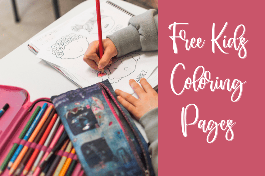 100+ Free Kids Coloring Pages (Printable)