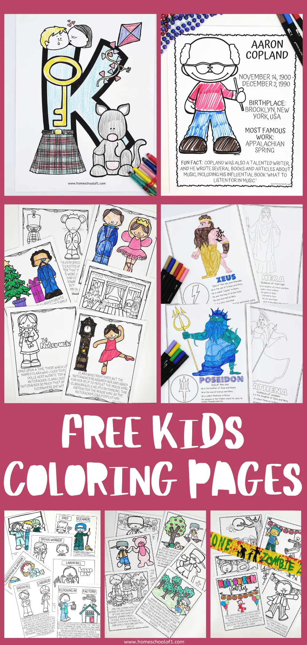 free printable kids coloring pages