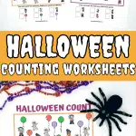 halloween counting worksheets