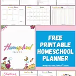 free printable homeschool planner