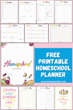 Free Printable Homeschool Planner - Stay On Track This Year