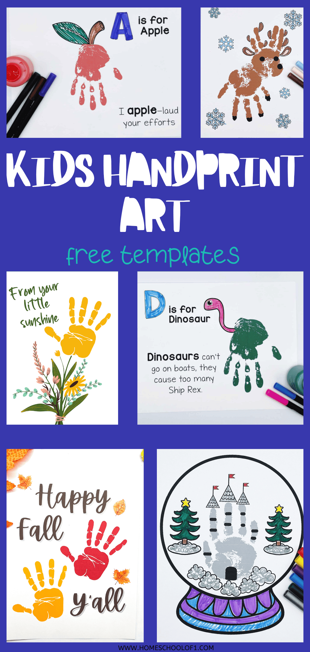 57 Free Kids Handprint Art Templates