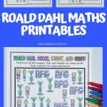 roald dahl maths printables