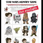 star wars memory game