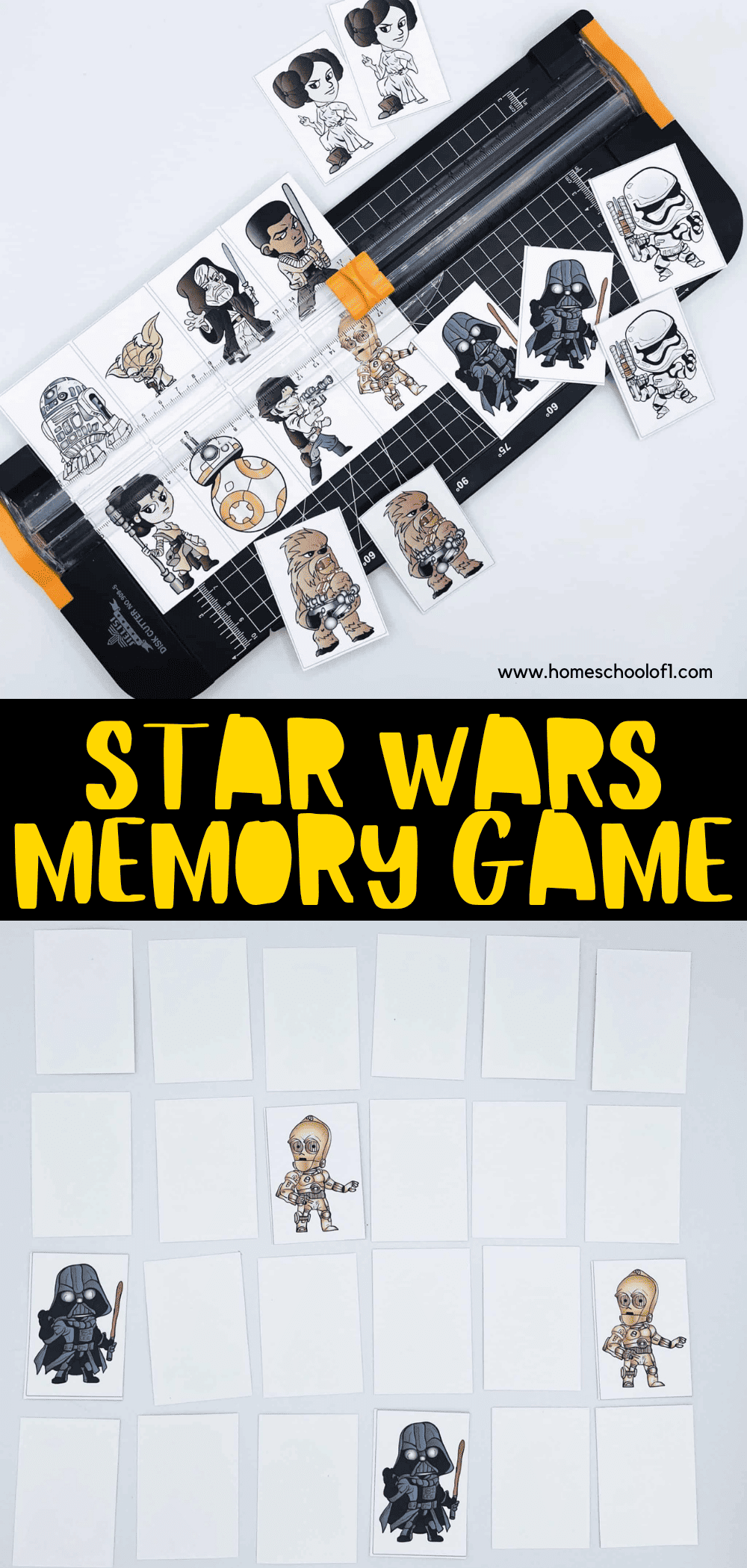 star wars memory game printable