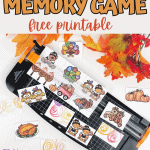 thanksgiving memory game printable