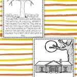 FALL SHORT STORY COLORING BOOK