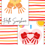 FREE SUMMER HANDPRINT TEMPLATES