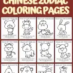 Free Printable Chinese Zodiac Animals