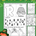 St Patricks Day alphabet activities