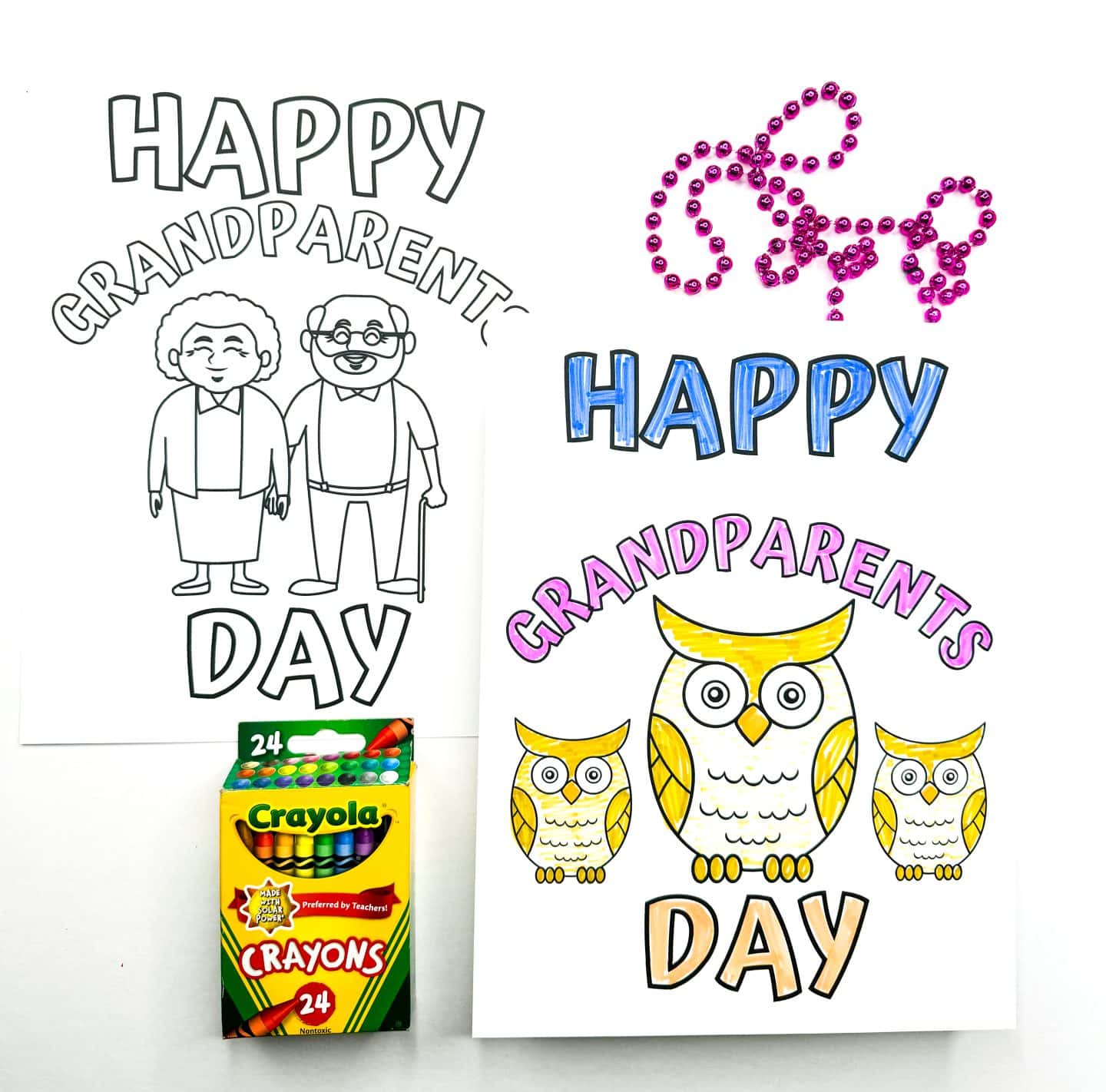 free grandparents day coloring pages