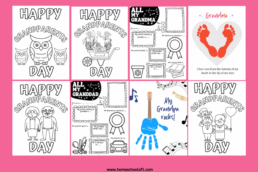 8 Free Grandparents Day Printables Homeschool Of 1