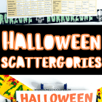 halloween scattergories